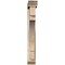 Ekena Millwork Merced Traditional Smooth Bracket w/ Offset Brace, Douglas Fir, 5 1/2"W x 30"D x 42"H BKT0604X30X42MRC01SDF - alternate 2